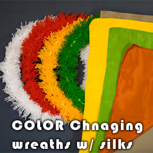 (image for) Color Changing Wreathes w/ Silks